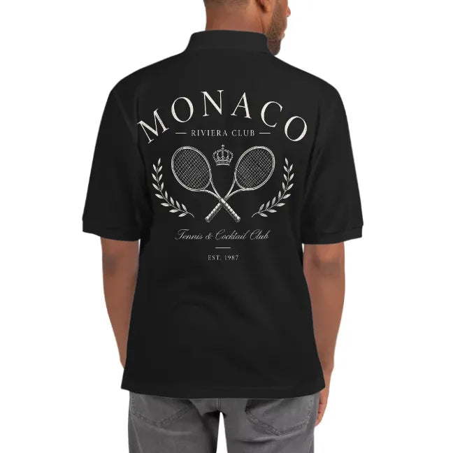 Monaco Court Society - Polo Tee - Back Area